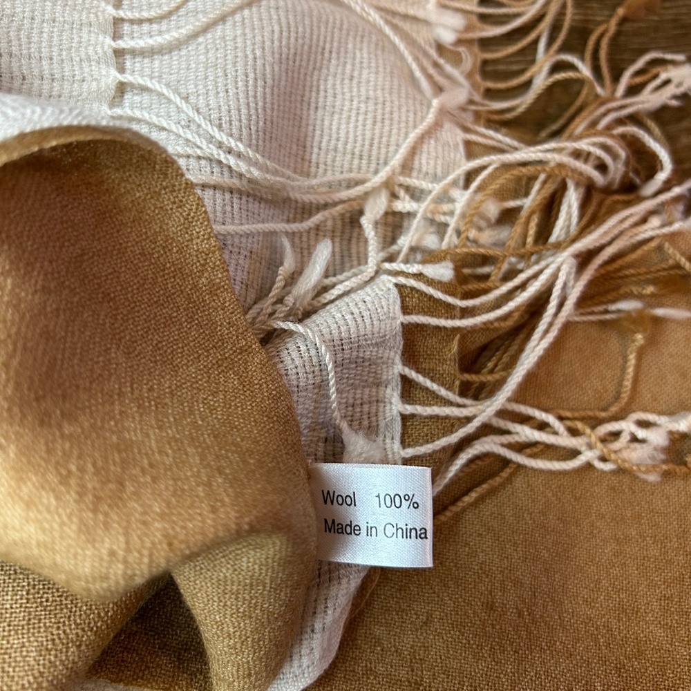 Scarf 100% wool - Picture 5 of 5